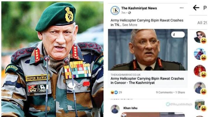 Pakistan Sponsored Twitter Handles Rejoice, Mock at Bipin Rawat's Death Pakistan Sponsored Twitter Handles Rejoice, Mock at Bipin Rawat's Death