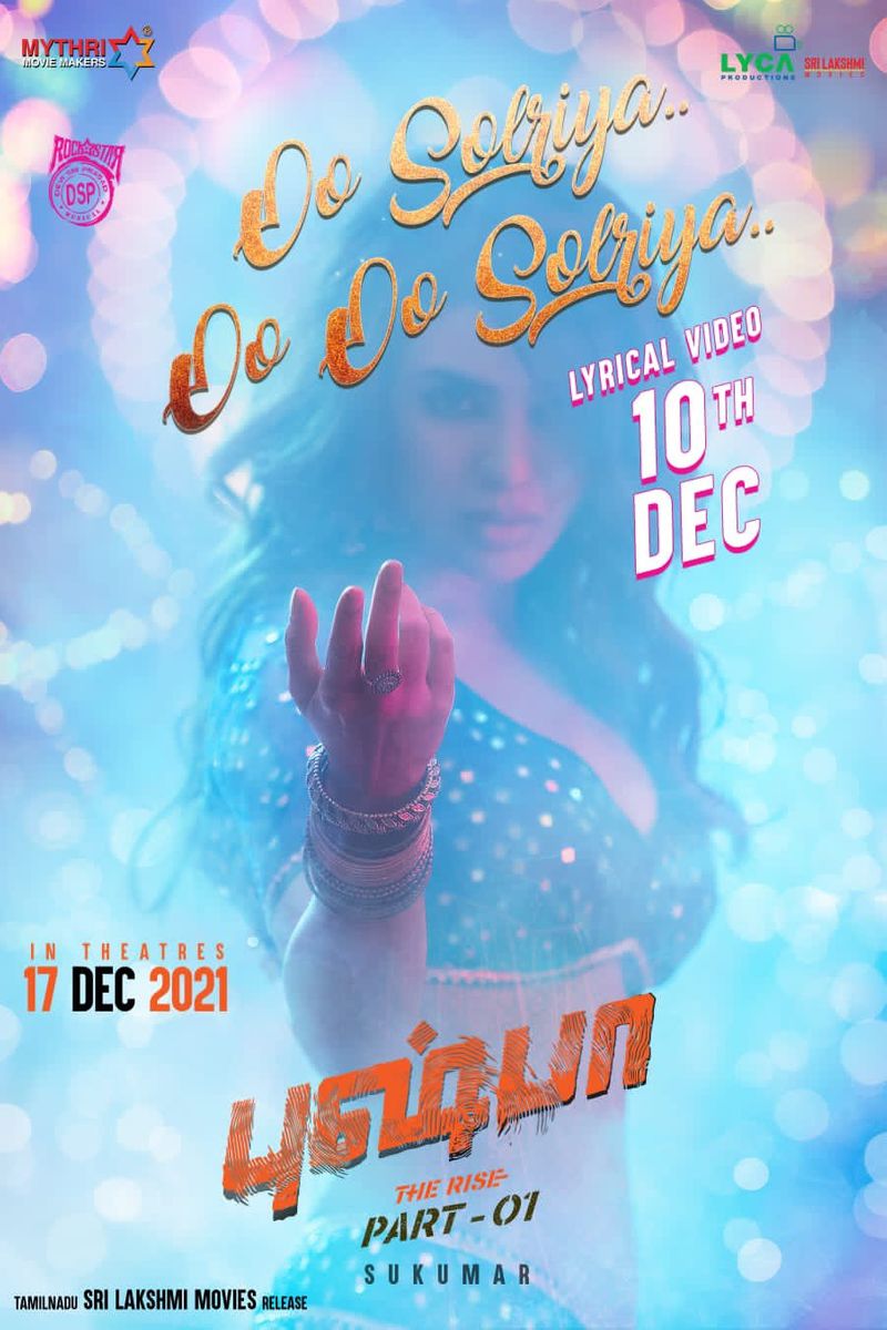 Samantha get sexy avatar in Allu Arjun Pushpa movie item song photo fire in internet