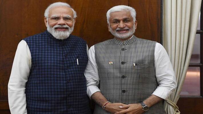 Vijayasai Reddy Briefs PM Modi on Pending AP Issues Vijayasai Reddy Briefs PM Modi on Pending AP Issues