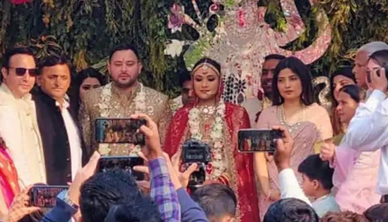 tejashwi yadav wedding with lover today present lalu yadav family in delhi KPR