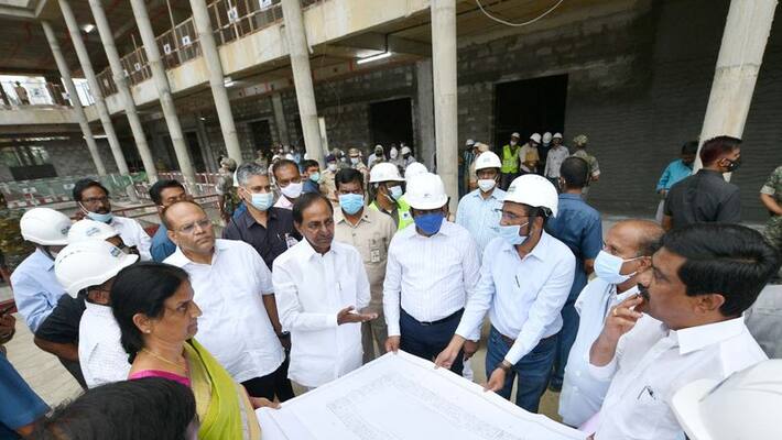 telangana cm kcr key orders on new secretariat construction telangana cm kcr key orders on new secretariat construction