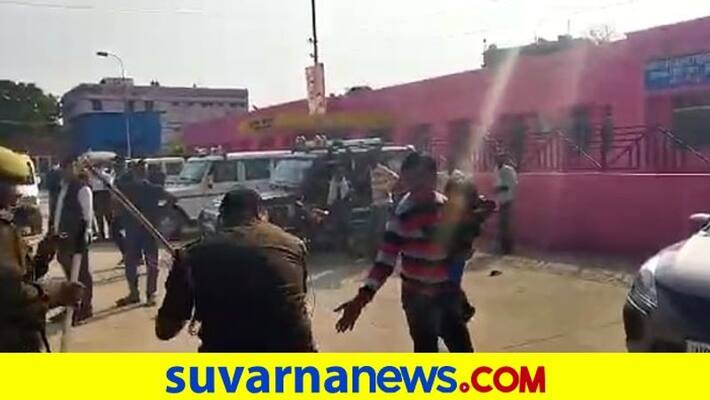 UP Cops Thrash Man With Child In Arms Claim Light Force video goes viral pod UP Cops Thrash Man With Child In Arms Claim Light Force video goes viral pod