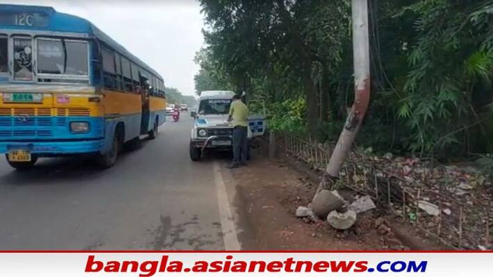 employee of Kolkata Food Corporation died in a bus accident employee of Kolkata Food Corporation died in a bus accident