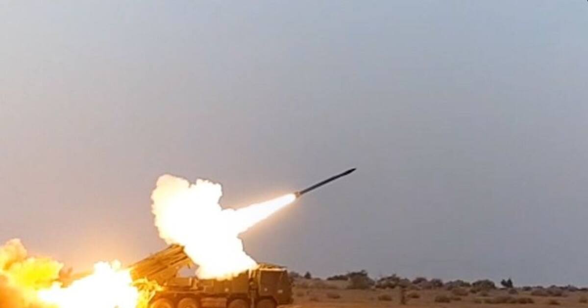 Pinaka ER missile system test-fired from Pokhran range