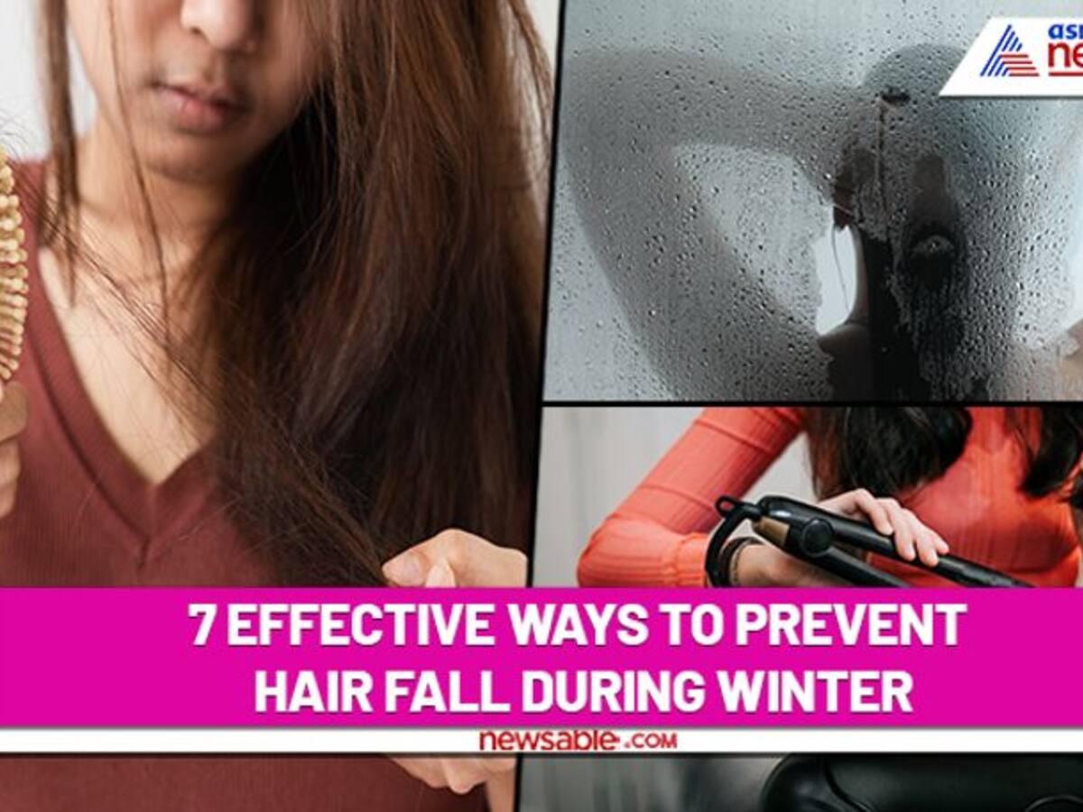 Follow these 7 effective ways to prevent hair fall during winter Follow these 7 effective ways to prevent hair fall during winter
