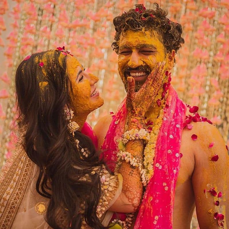 Katrina kaif and Vicky Kaushal shares haldi ceremony photos goes super viral BRD