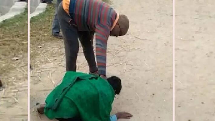 Youths thrashed forced to lick spit for refusing to vote for man in village polls video goes viral Youths thrashed forced to lick spit for refusing to vote for man in village polls video goes viral