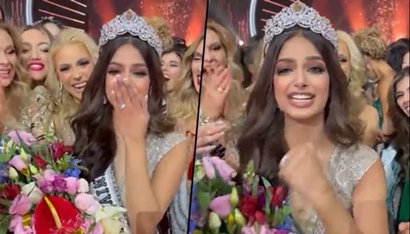 Miss Universe 2021 Harnaaz Sandhu expresses herself after Winning the crown bpsb
