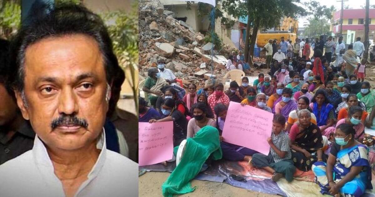 MK Stalin : முதல்வருக்கு இந்த விஷயம் தெரியாதா ? அனுமதியின்றி இடிக்கப்பட்ட வீடுகள்.. கொளத்தூர் தொகுதியில் அவலம்