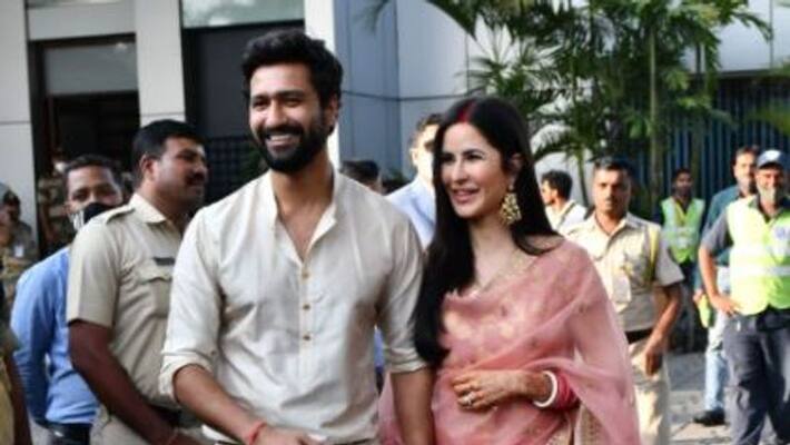 Vicky and Katrina returns mumbai after honeymoon bmm Vicky and Katrina returns mumbai after honeymoon bmm