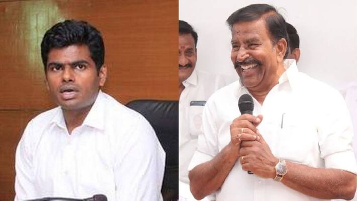 Minister kn nehru about bjp annamalai Minister kn nehru about bjp annamalai