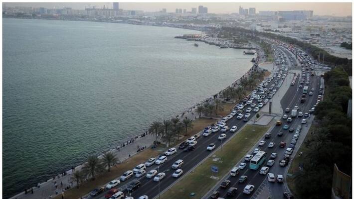 Qatar authorities announces temporary partial closure on Corniche road Qatar authorities announces temporary partial closure on Corniche road