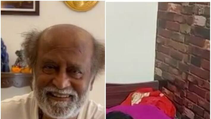 Rajini consolation to the fan... video Rajini consolation to the fan... video