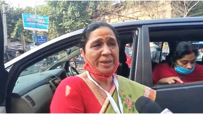 Meena Devi purohit gives reaction after winning from ward 22 in KMC Polls result 2021 RTB Meena Devi purohit gives reaction after winning from ward 22 in KMC Polls result 2021 RTB