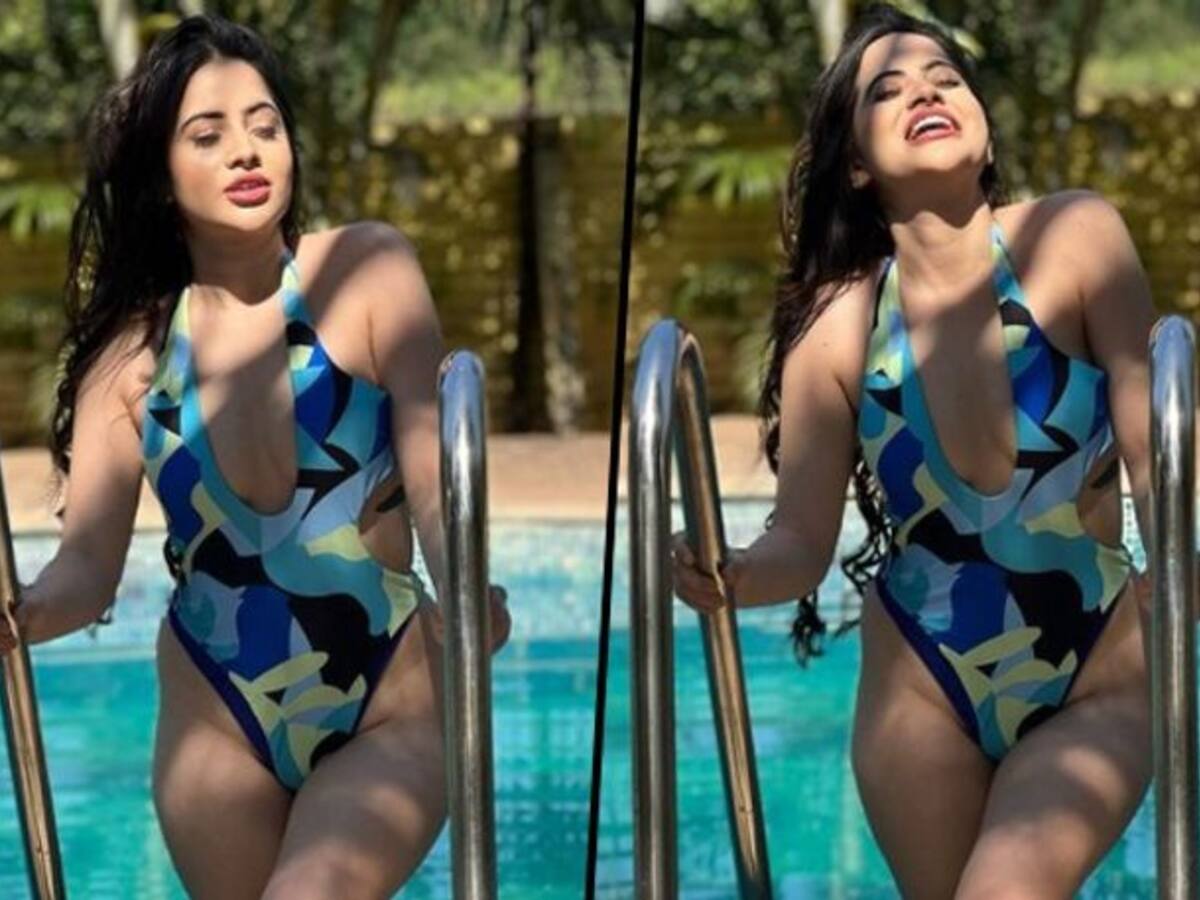 Samantha Sexy Telugu - Urfi Javed's latest swimsuit pictures; netizens call it 'hot and sexy'  (PHOTOS)