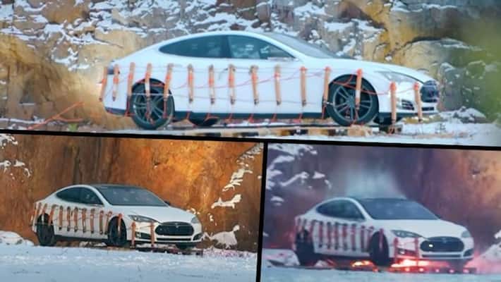 Upset with repair costs Tesla owner blows up 2013 Model S with 30 kg dynamite watch video gcw Upset with repair costs Tesla owner blows up 2013 Model S with 30 kg dynamite watch video gcw