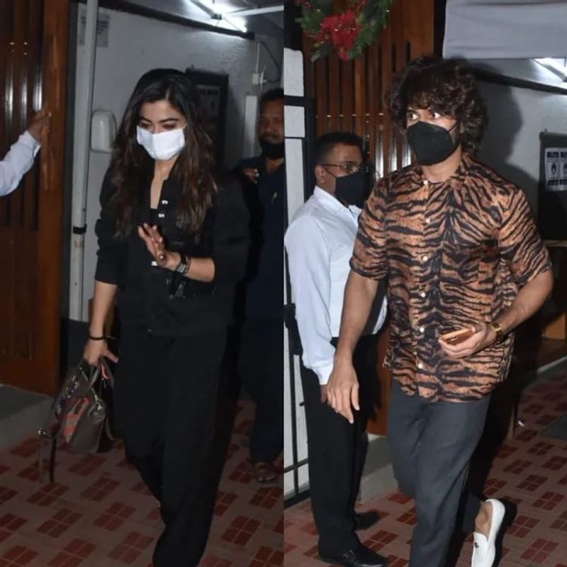 Vijay Deverakonda and Rashmika Mandanna spotted on dinner date