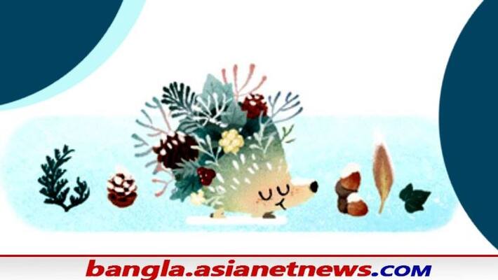 Google Doodle Celebrate winter Solstice with animated graphic Google Doodle Celebrate winter Solstice with animated graphic