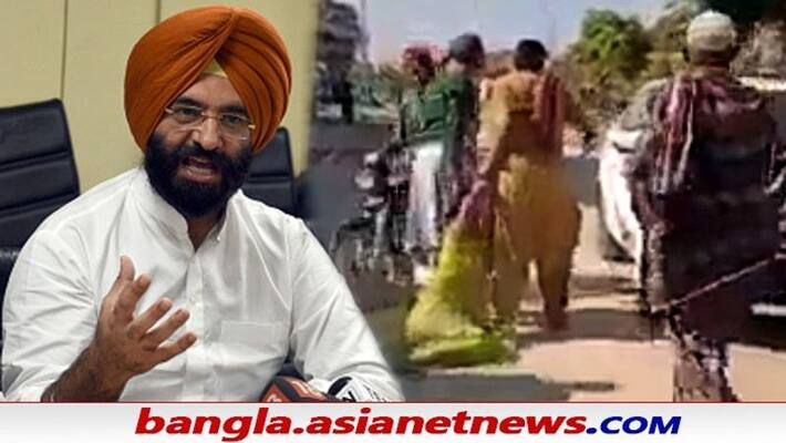 Hindu woman abducted in daylight in Pakistan, Manjinder Singh Sirsa shares video ALB Hindu woman abducted in daylight in Pakistan, Manjinder Singh Sirsa shares video ALB