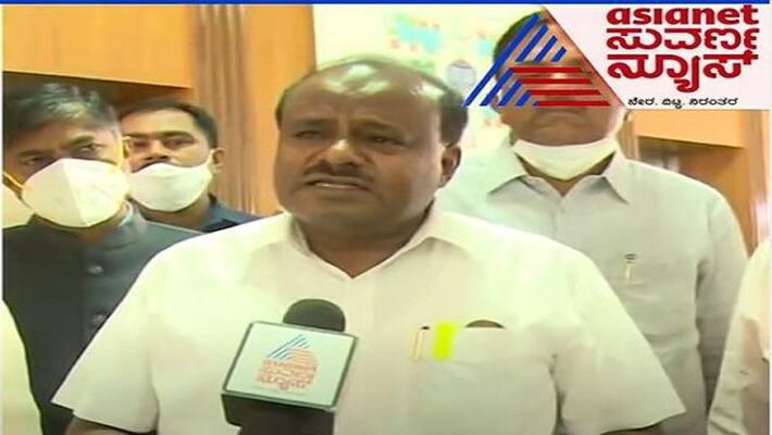 HD Kumaraswamy Taunts DK Suresh and Ashwath narayan Fight at Ramanagara rbj HD Kumaraswamy Taunts DK Suresh and Ashwath narayan Fight at Ramanagara rbj