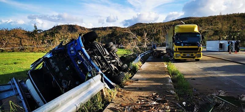 Typhoon Rai shakes the Philippines More than 300 people died