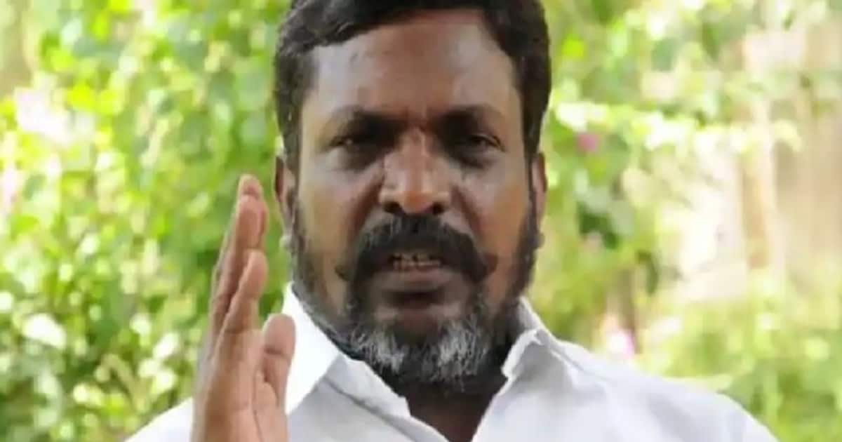 மேடையில் சீமான் செருப்பை தூக்கி காட்டலாமா.?? வேதனையில் திருமாவளவன்.