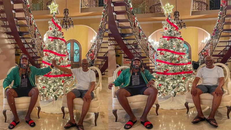 Messi Ronaldo to Dhoni Gayle See how they are celebrating Christmas 2021 spb