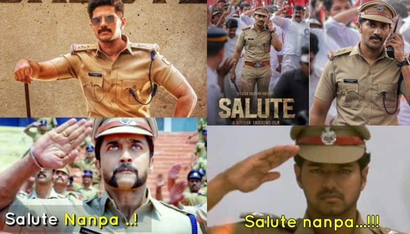 salute dulquer salmaan police character got positive trolls by fans rosshan andrrews