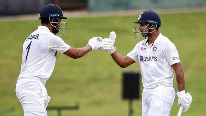 Ind vs SA KL Rahul and Mayank Agarwal scored half Centuy in Centurion Test Ind vs SA KL Rahul and Mayank Agarwal scored half Centuy in Centurion Test