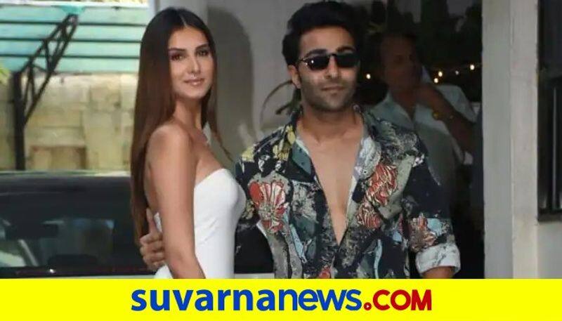 Netizens called Aadar Jain 'Sasta Ranbir Kapoor' for his looks as he posed  for paparazzi with Tara Sutaria