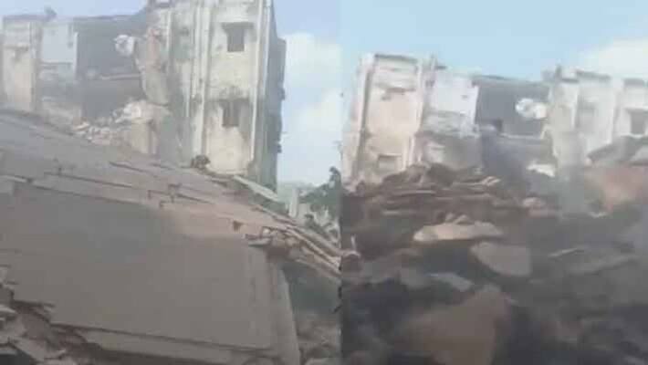 Chennai Tiruvottiyur Cottage Replacement Board residence collapsed Chennai Tiruvottiyur Cottage Replacement Board residence collapsed