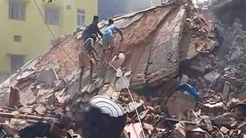 Chennai Tiruvottiyur Cottage Replacement Board residence collapsed