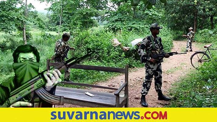 Six Naxals killed in Chhattisgarh-Telangana border akb Six Naxals killed in Chhattisgarh-Telangana border akb