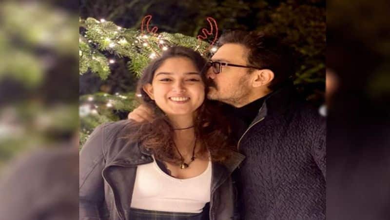 Aamir Khan celebrates Christmas with daughter Ira Khan