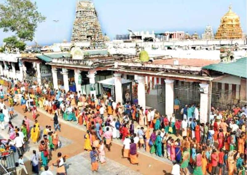 Due to the curfew in Tamil Nadu  pilgrims on foot to the God Murugan devotees are worried