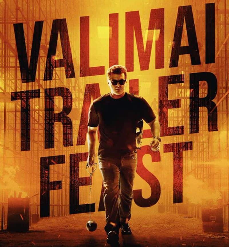 Valimai Trailer screening in theatre ticket cost 10 rupees