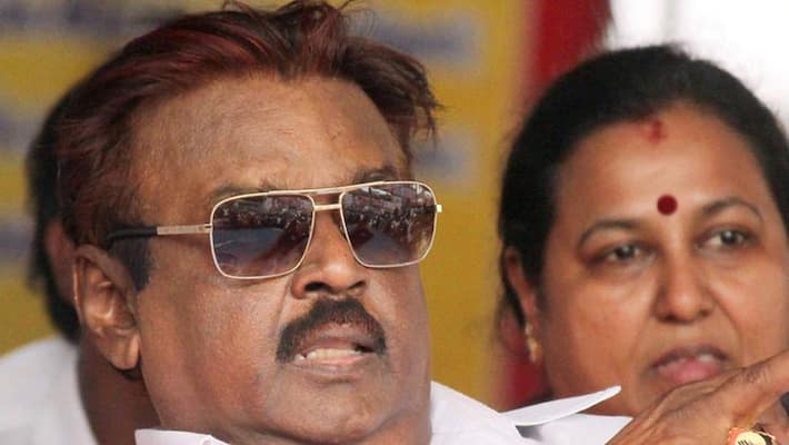 Captain Vijayakanth is coming to the DMDK office tomorrow.. Volunteers can come- Premalatha Vijayakanth says. Captain Vijayakanth is coming to the DMDK office tomorrow.. Volunteers can come- Premalatha Vijayakanth says.
