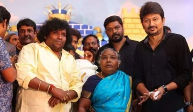 Tamil cinema celebrities attend yogibabu son birthday function