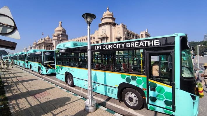 KSRTC Electric Buses from Bengaluru to 5 Districts grg KSRTC Electric Buses from Bengaluru to 5 Districts grg