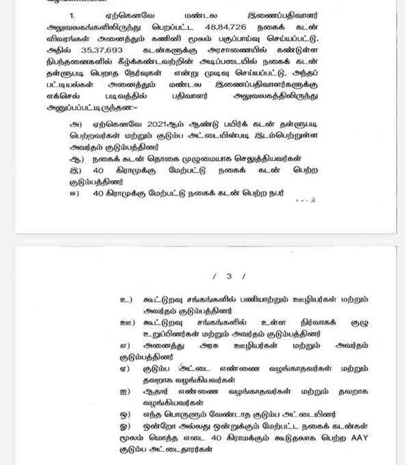 There is no jewelry loan waiver for those who have had a crop loan waiver... tamil nadu government