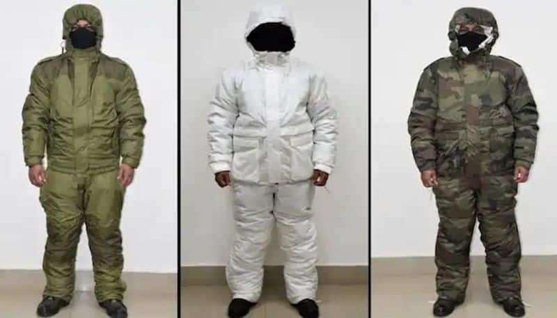 New extreme cold weather military clothing withstands up to minus 50 degree Celsius