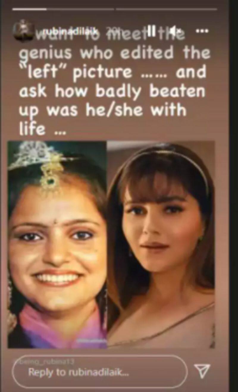 Rubina Dilaik slams a fan for morphing her old beauty pageant photo, check out SCJ