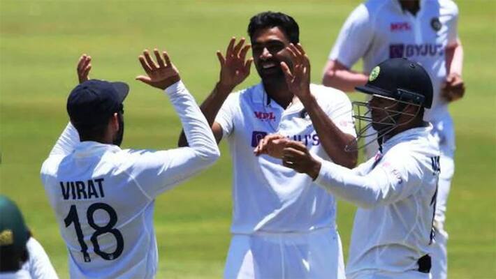 Ind vs SA Ravichandran Ashwin Pujara and Siraj celebrate Centurion victory by shaking a leg kvn Ind vs SA Ravichandran Ashwin Pujara and Siraj celebrate Centurion victory by shaking a leg kvn