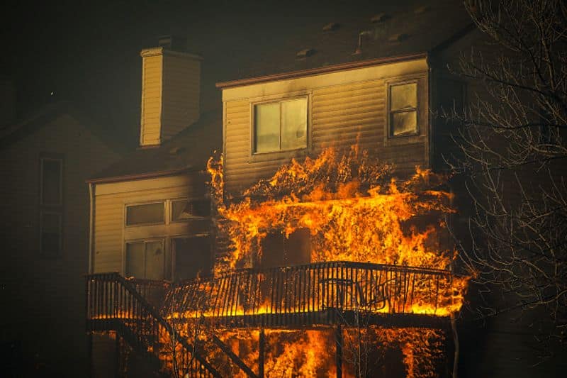 600 houses were destroyed by Wildfires and 25000 people evacuated in colorado