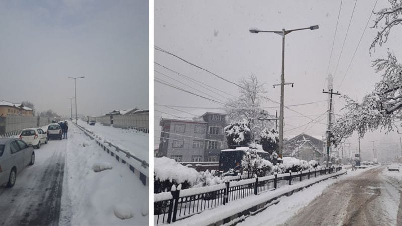 weather report, Cold wave increased due to light rain and snowfall KPA