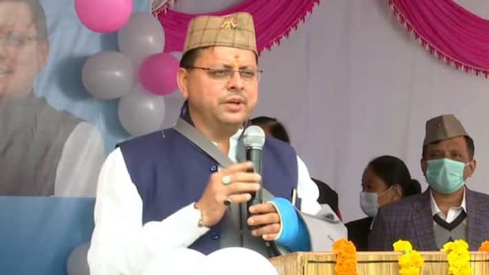 Uttarakhand Election 2022 pushkar singh dhami to contest from Khatima with bjp motto abki baar 60 paar gcw Uttarakhand Election 2022 pushkar singh dhami to contest from Khatima with bjp motto abki baar 60 paar gcw