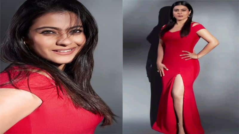 Kajol burns up the internet in hot red gown with thigh slit