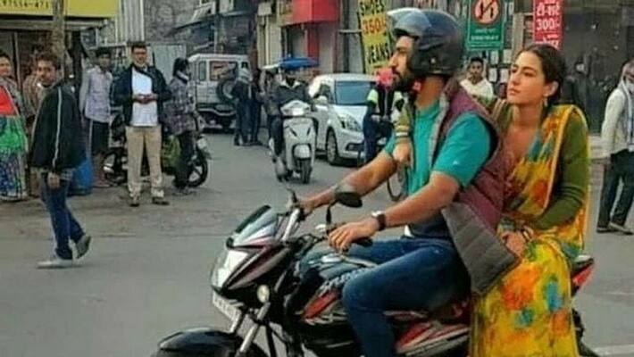 Vicky Kaushal film lukka chuppi shooting in indore Scooty number misuse Vicky Kaushal film lukka chuppi shooting in indore Scooty number misuse