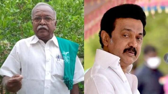 Drink is drugs question asked farmer nallasamy about mk stalin debate ready or protest Drink is drugs question asked farmer nallasamy about mk stalin debate ready or protest