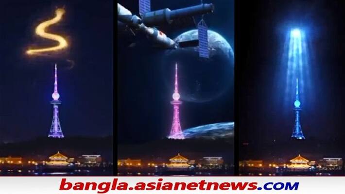 China start 2022 by celebrating new year with spectacular light show in Beijing ALB China start 2022 by celebrating new year with spectacular light show in Beijing ALB